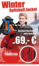 Marken Winter Softshell Jacket von JAMES & NICHOLSON 