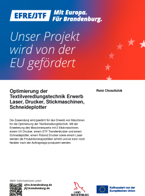 Bild: Unser Projekt wird von der EU gef�rdert