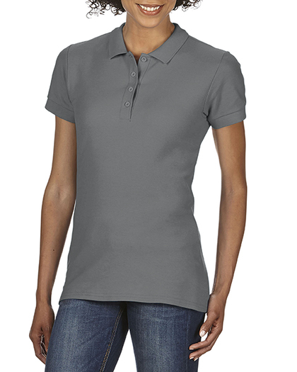 G64800L - Gildan Softstyle Ladies` Double Piqu Polo