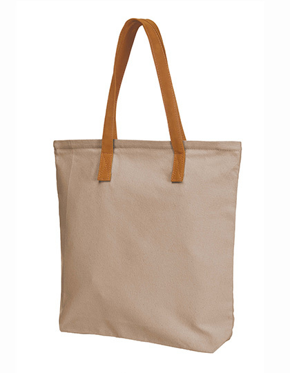 HF2212 - Baumwoll Shopper mit Reiverschluss