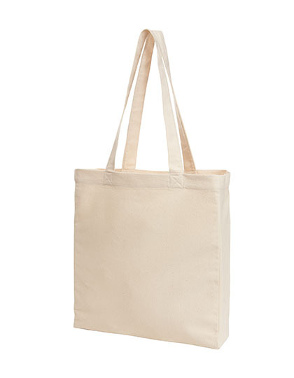 HF9799 - Baumwoll Shopper Organic mit Bodefalte 