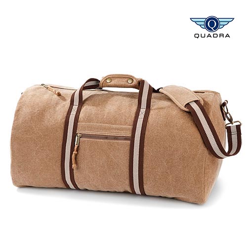 QD613 - Desert Canvas Holdall Quadra