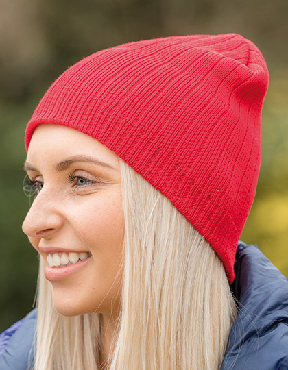 RC74 - Delux Double Knit Cotton Beanie Hat