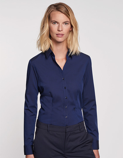 SN080613 - Women`s Blouse Slim Fit Longsleeve