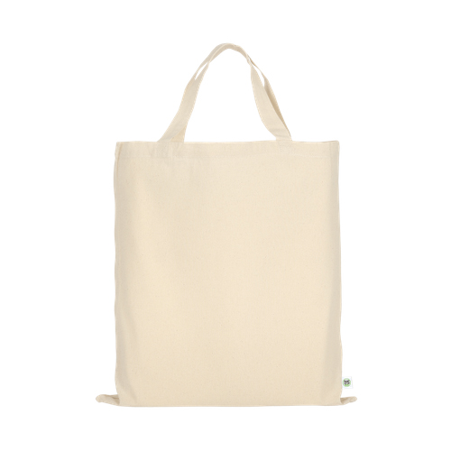 T14001 - Texxilla Tasche mit zwei kurzen Henkeln aus Organic-Baumwolle