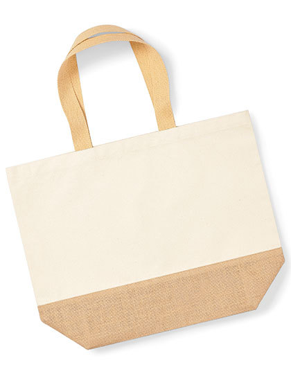 WM452 - Jute Base Canvas Bag XL 