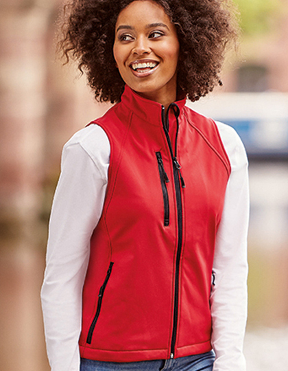 Z141F - Ladies` Softshell Gilet