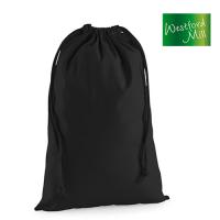 WM216XS_S - Premium Cotton Stuff Bag / Zuziehbeutel XS (14 x 20,5 cm)