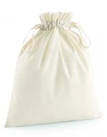 WM266-XS - Organic Premium Cotton Stuff Bag Gre XS